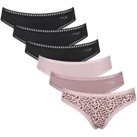 SLOGGI GO Crush Mini C6P 6 St. Schwarz/Rosa L