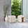 sweeek Hocker Ito Polyester Beige