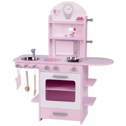 roba® Spielküche Holzspielzeug, Rosa Holz rosa OTTO