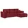OTTO home Ecksofa OTTO HOME "BEATRICE optionale Schlafsofa mit Bettkasten, B/T/H: 265/170/86 cm", rot, B:265cm H:86cm T:170cm, 100% Polyester, Sofas, Ecksofa, L-Form, wahlweise auch mit Bettfunktion und Bettkasten