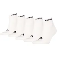 Head Socken ELEMENTS ALL SPORTS QUARTER 5er Pack Weiß 39-42