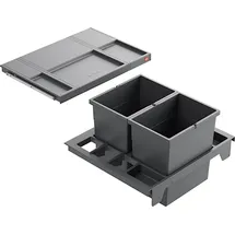 HAILO Separato-K 2x 20 l Dunkelgrau