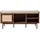 CaliCosy Schuhbank 35 x 45,5 x 43 cm Nussbaum / braun