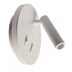 Deko-Light LED Wandaufbauleuchte Brahe IV Rund 8,56W 490lm 3000K Weiß