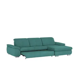 Sofa.de Ecksofa ¦ türkis/petrol ¦ Maße (cm): B: 315 H: 83 T: 195.0