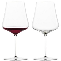 Zwiesel Glas Rotweinglas Duo Burgunder Rotweingläser 739 ml 2er Set, Glas weiß