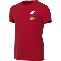 Nike Jungen T-Shirt B NSW SI Graphic Tee, University Red, FJ5391-657, XS