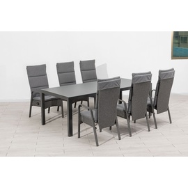 Primaster Pero Gartentisch 220 x 100 x 74 cm anthrazit