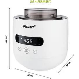 Steba Joghurtmaker JM 4 FERMENT ws