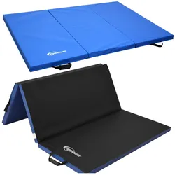180x115 Klappbare Gymnastikmatte - 5cm dicke Turnmatte Kinder - Weichbodenmatte