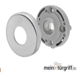 HOPPE Rosettengrt.NY 1810/42KV/42KVS Alu.F1 rd.SK/OL DIN L/R D/D