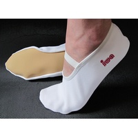 IWA 250 Trampolin Schuhe Gymnastikschuhe Turnschläppchen weiß: Größe: 34 | Farbe: weiß