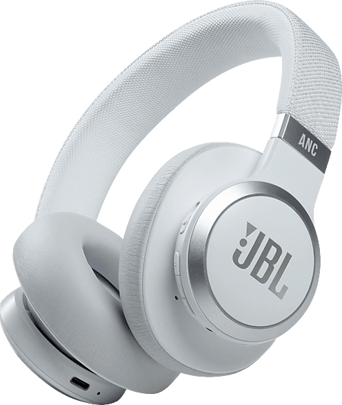 JBL Live 660NC, Over-ear Kopfhörer Bluetooth Weiß