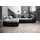 Home Affaire "Imola, bequem, aktuelle Steppung im Sitz, L-Form, Breite 270cm", schwarz (schwarz, weißgrau), B:270cm H:90cm T:170cm, Microfaser PRIMABELLE (100% Polyester) / Struktur (82% Polyester, 9% Viscose, 7% Baumwolle, 2% Nylon);Kunstleder SOFTLUX /