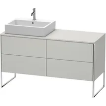Duravit XSquare Unterschrank, 4 Auszüge, XS4923L0707,