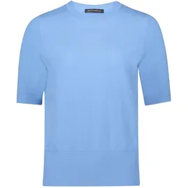 Betty Barclay Basic-Pullover Kurzarm Blau 36