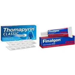 Thomapyrin CLASSIC 20stk und Finalgon Wärmesalbe DUO 20g