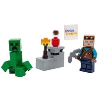 LEGO Minecraft: Miner und Creeper mit Minenzubehör