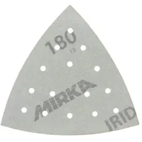 Mirka Iridium 93x93x93mm 15-Loch Klett, Korn 180, 50 Stk/Zum