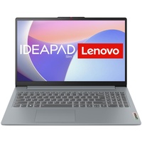 Lenovo IdeaPad Slim 3i Laptop | 15,6" Full HD Display | Intel Core i3-N305 | 8GB RAM | 256GB SSD | Intel UHD Grafik | Win11 Home | QWERTZ | grau | 3 Monate Premium Care
