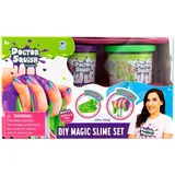 doctor squish DIY Magic Slime Double Set Green and Purple