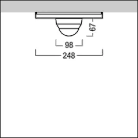 zumtobel Group Bewegungssensor PST TEC-GP BK