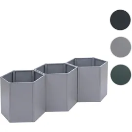 Mendler HWC-P64 77 x 264 x 100 cm Grau