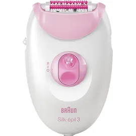 Braun Silk-épil 3 3-270 weiß/rosa