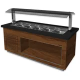 Saro Salatbar Premium Line SB-K200 braun/schwarz