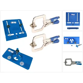 Kreg Kreg, Schrankbau-Set mit Cabinet Hardware Jig ( KHI-PULL ) + Concealed Hinge Jig ( KHI-HINGE ) + 2 x