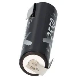 XCell 1x XCell Mignon Akku AA LSD Plus Ni-MH 1,2V 2550 mAh low self-discharge Lötfahne Z