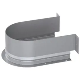 Hettich Metallumrandung für Siphonausschnitt - rund, Silber
