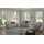 Cotta Couch Baumwolle/Polyester 3-2-1 Garnitur Braun