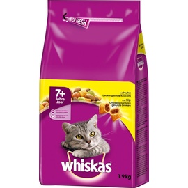 Whiskas 7+ mit Huhn 2 x 1,9 kg