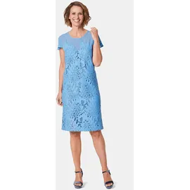 GOLDNER Abendkleid Spitzenkleid Blau 21