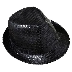 Disco Glamour Pailletten Hut - OS