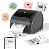 Phomemo D520BT Bluetooth Etikettendrucker DHL Thermodrucker,Versandetiketten Drucker 4x6 Labeldrucker,Shipping Label Printer für Pakete,Porto,Adresse,Logo,Kompatibel mit Ebay,Etsy,Amazon,Shopify