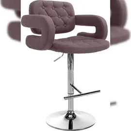 CLP Barhocker Dublin Stoff Braun