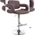 CLP Barhocker Dublin Stoff Braun
