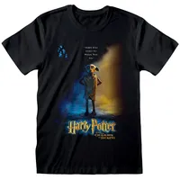 Heroes inc.eu Harry Potter Dobby Poster Black T-Shirt M
