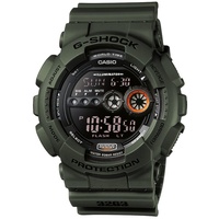 Casio Uhr G-Shock GD-100MS-3ER Digitaluhr Natogrün