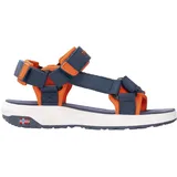 TROLLKIDS Lysefjord Sandalen - Mystic Blue / Orange - EU 34