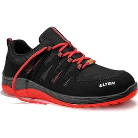 ELTEN MADDOX black-red Low ESD S3 Gr. 38