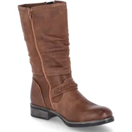 Rieker Damen 98860 Hohe Stiefel, Nut Nut 22, 38 EU
