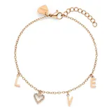 s.Oliver Armband roségold SOJ-0108-B-21 Größe 21