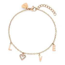 s.Oliver Armband roségold SOJ-0108-B-21 Größe 21