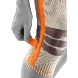 Bauerfeind Outdoor Knee Support Kniebandage 1 Stück orange XXL