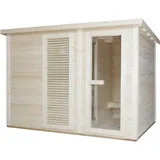 SANOTECHNIK Sauna Vaasa 4-6 Personen 310 x 230 x 219,5 cm