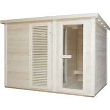 SANOTECHNIK Sauna Vaasa 4-6 Personen 310 x 230 x 219,5 cm