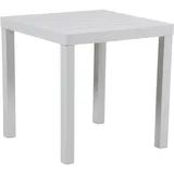 Brafab Belfort Beistelltisch Aluminium weiß